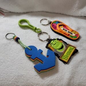 3 Colorful BEAUTIFUL Kids Keychain